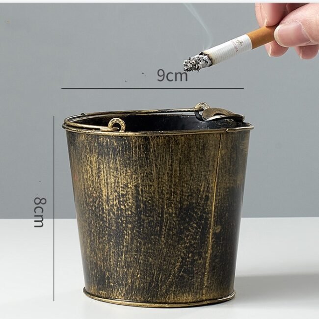 Creative Crafts Decorative Ashtray Cast Iron Stove Home