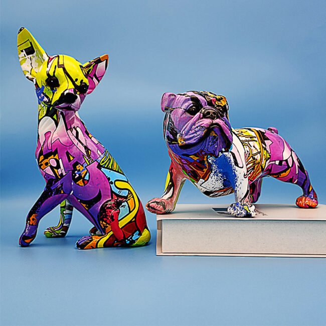 Creative Water Transfer Resin Crafts Decorative Ornaments