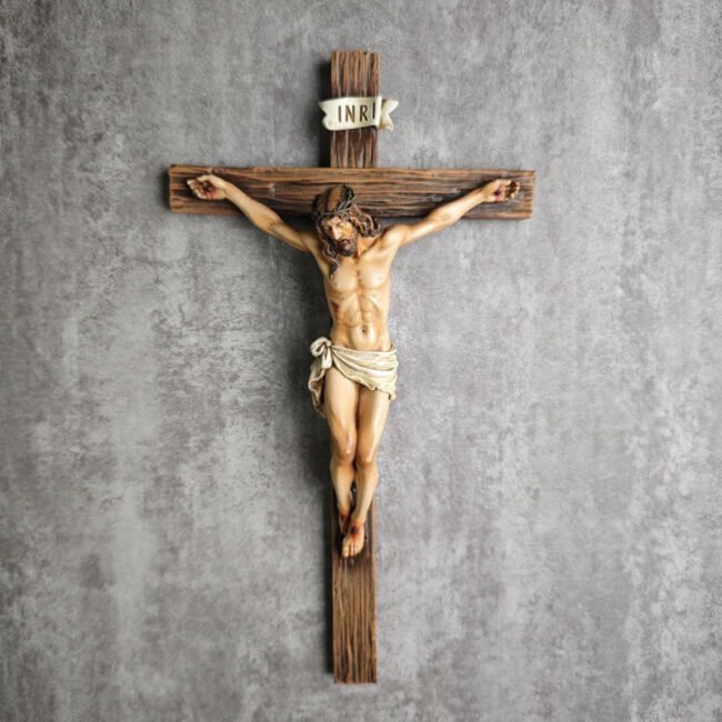 Easter Cross Home Desktop Resin Decorative Crafts