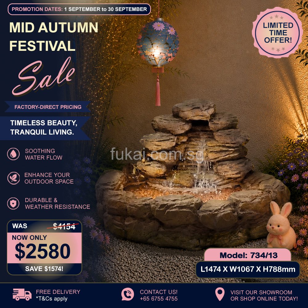 Model 734 Water Feature