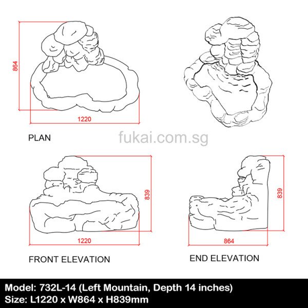 Model 732 Water Feature - Image 2