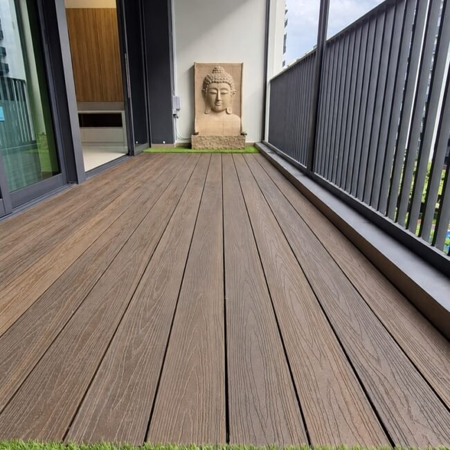 Walnut Composite Decking (Installation Available)