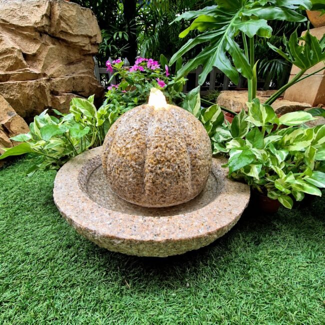 Surrounded with Wealth Granite Water Feature